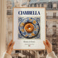 Ciambella – Italian Dessert Dish, Farmhouse Kitchen Wall Art, styled in a charming Paris street view