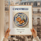 Canestrelli – Italian Dessert Dish, Tavern Painting, styled in a charming Paris street view