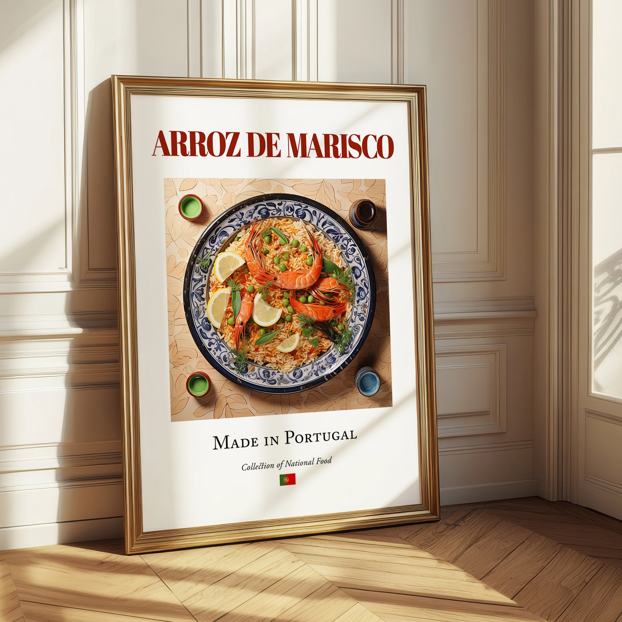 Arroz de marisco – Portuguese Rice Dish, Tavern Wall Art