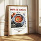 Sopa de tomate – Portuguese Soup Dish, Tavern Wall Art