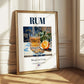 Rum – Cuban Spirit Drink, Rooftop Terrace Wall Decor