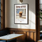 Eiskaffee – German Coffee, Espresso Bar Illustration, clean layout with no caption