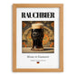 Rauchbier – German Beer, Brauhaus Wall Decor, set in oak frame