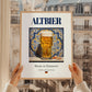 Altbier – German Beer, Craft Brewery Poster, styled in a charming Paris street view