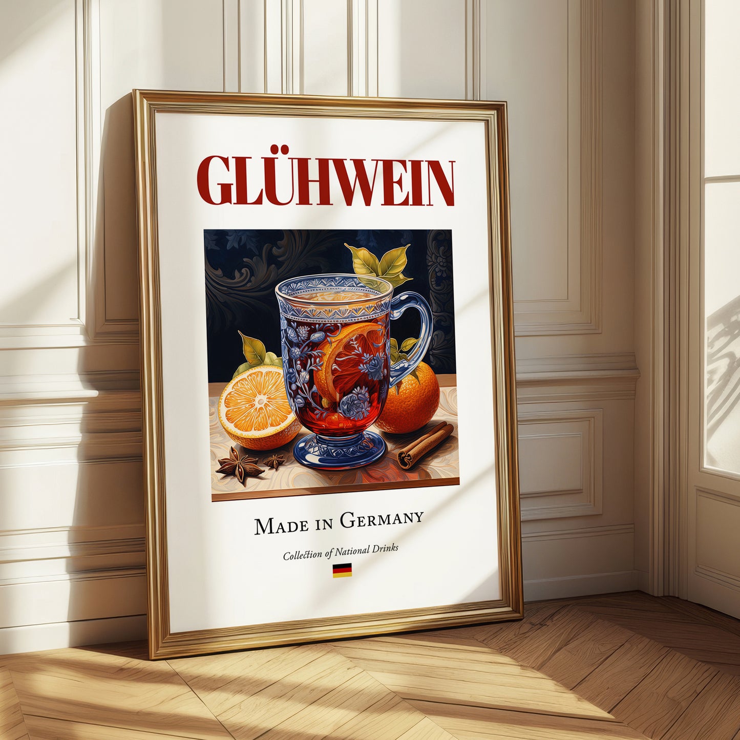 Glühwein – German Beverage Drink, Cocktail Lounge Still Life