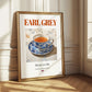 Earl Grey – English Tea, Tea Room Poster