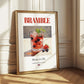 Bramble – English Cocktail Drink, Speakeasy Wall Art