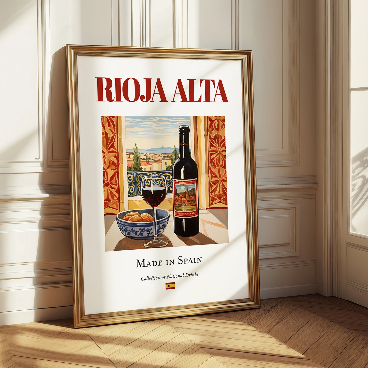 Rioja Alta – Spanish Red Wine, Bodega Poster