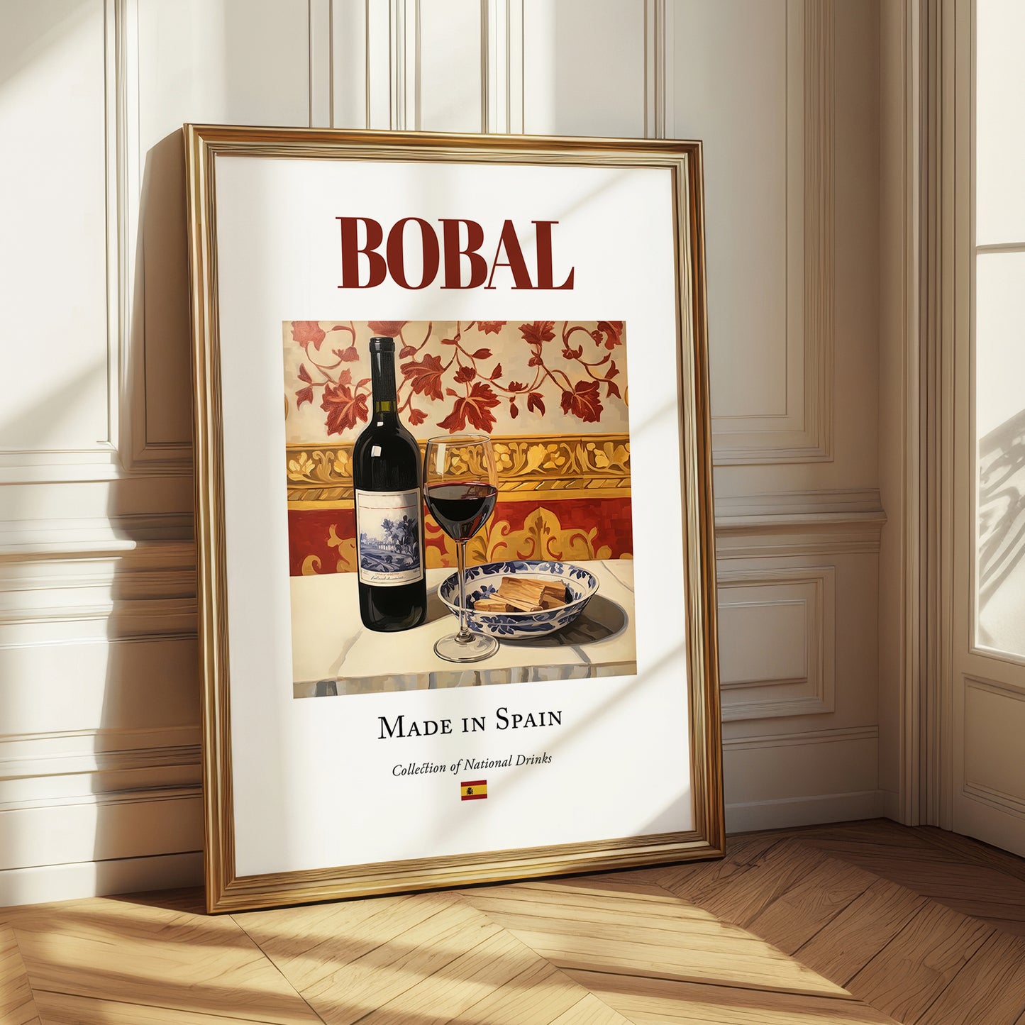 Bobal – Spanish Red Wine, Vinoteca Poster