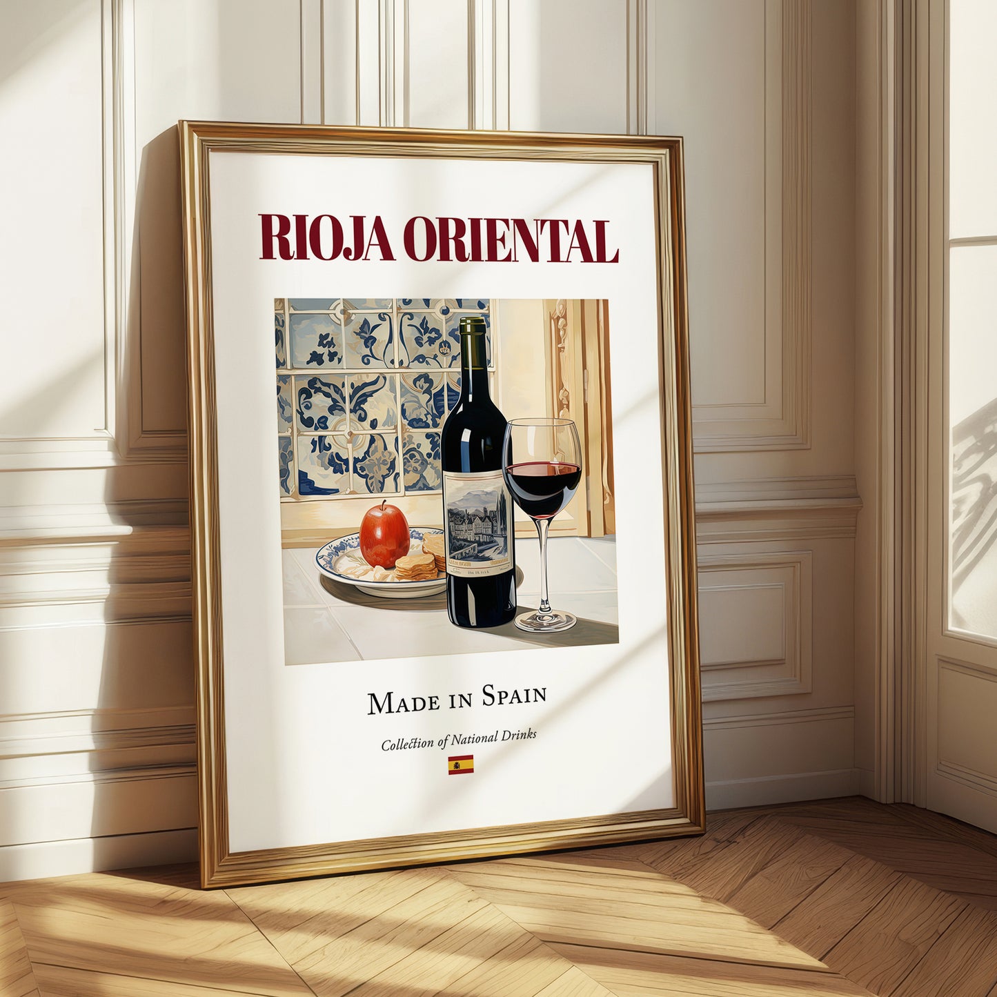 Rioja Oriental – Spanish Red Wine, Enoteca Painting