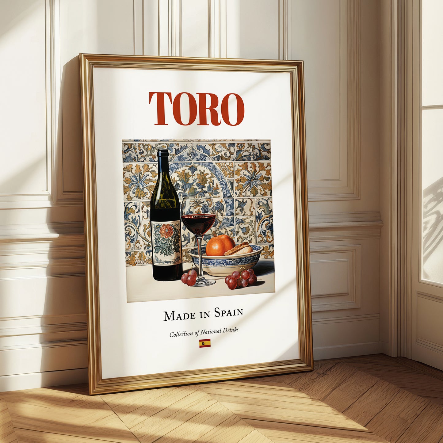 Toro – Spanish Red Wine, Wine Bar Print
