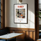 Toro – Spanish Red Wine, Wine Bar Print, clean layout with no caption