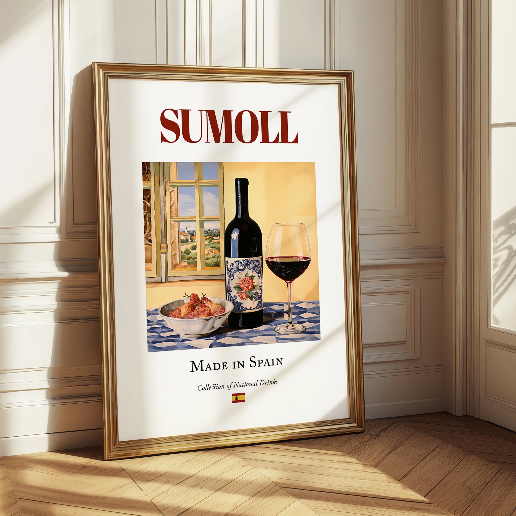 Sumoll – Spanish Red Wine, Tasting Room Poster