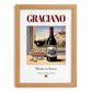 Graciano – Spanish Red Wine, Enoteca Poster, set in oak frame