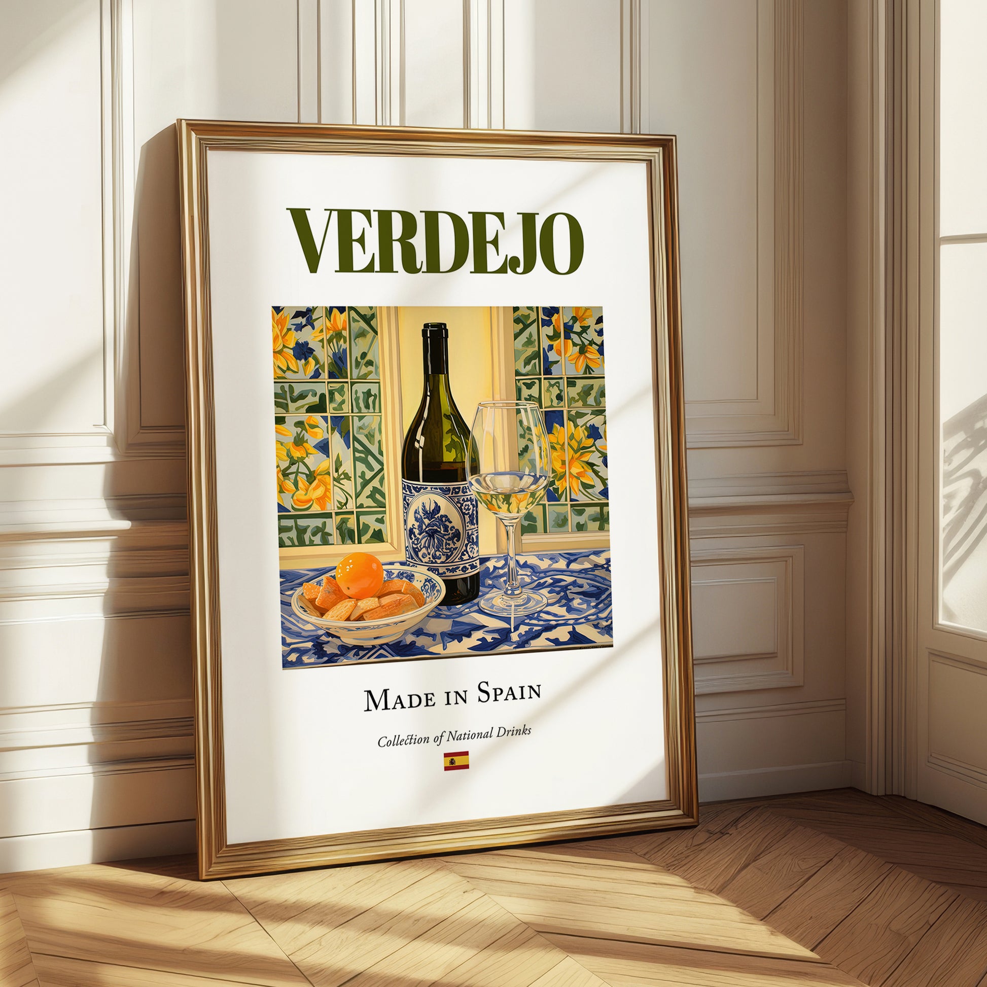Verdejo – Spanish White Wine, Vinoteca Painting