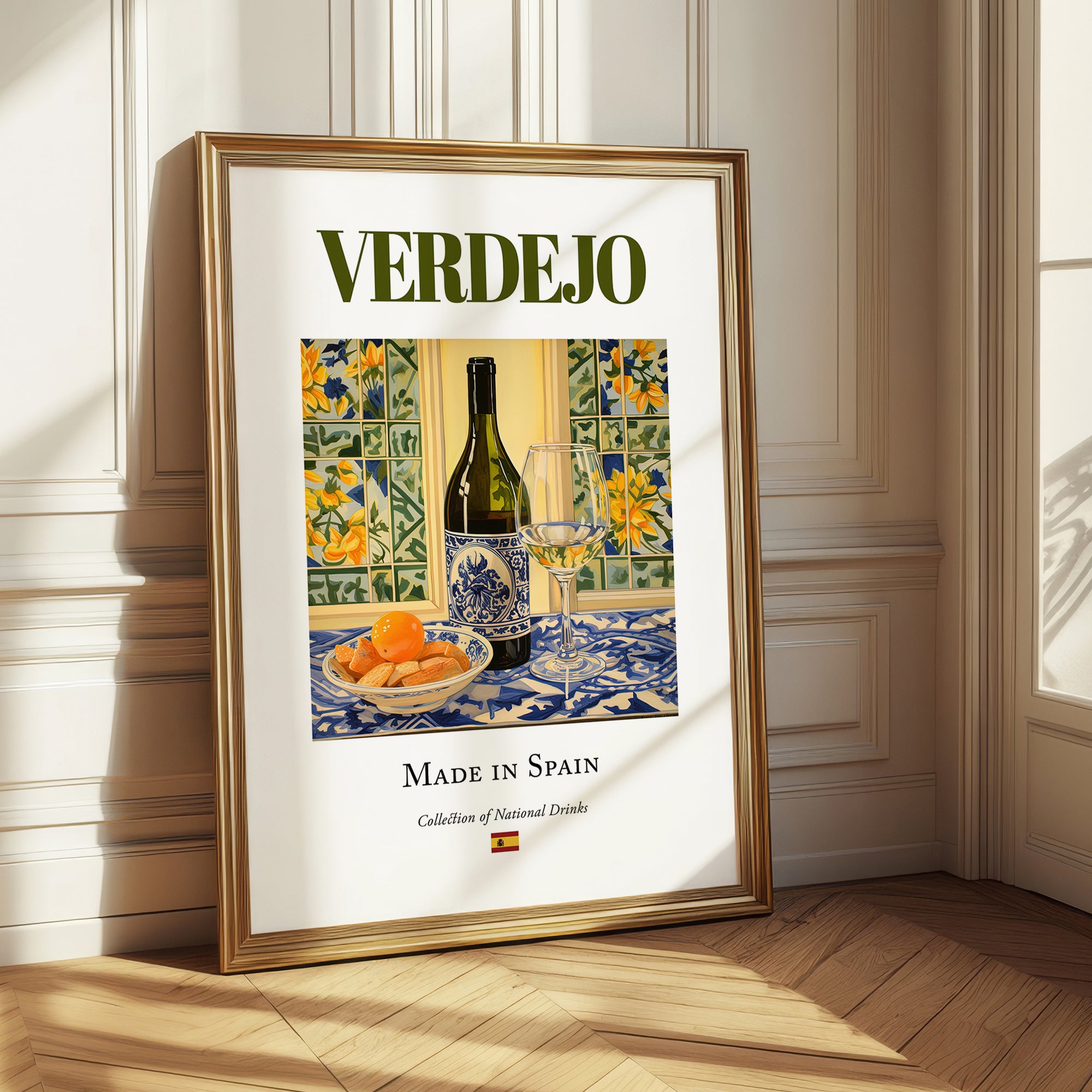 Verdejo – Spanish White Wine, Vinoteca Painting