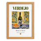 Verdejo – Spanish White Wine, Vinoteca Painting, set in oak frame