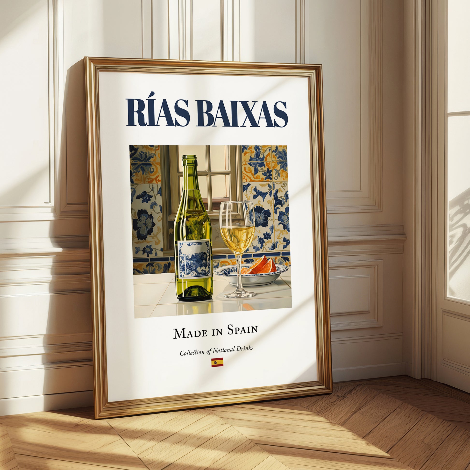 Rías Baixas – Spanish White Wine, Tasting Room Wall Decor