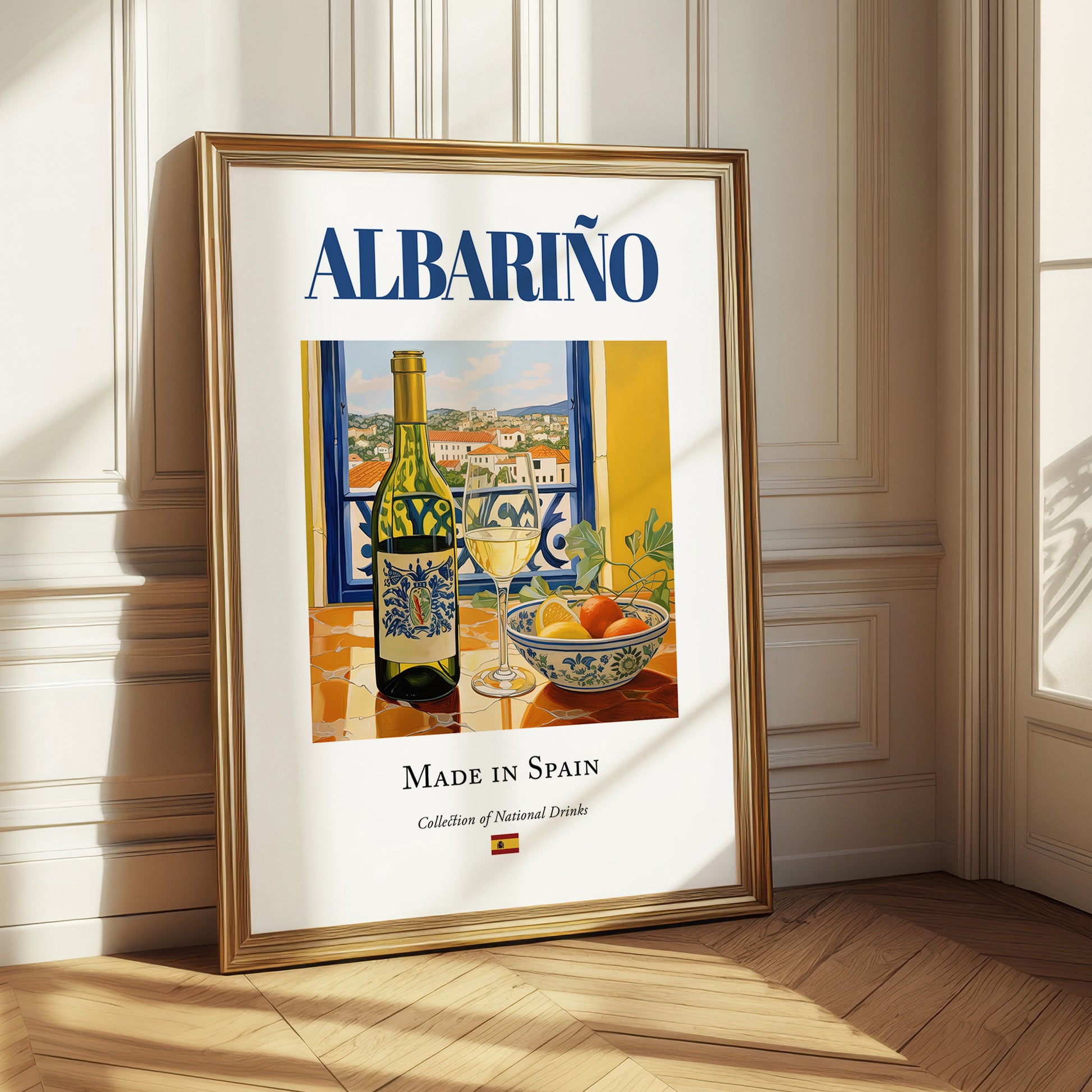 Albariño – Spanish White Wine, Vinoteca Wall Art