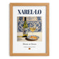 Xarel·lo – Spanish White Wine, Wine Bar Wall Art, set in oak frame