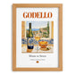Godello – Spanish White Wine, Vinoteca Still Life, set in oak frame