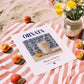 Orxata – Spanish Beverage Drink, Cocktail Lounge Poster, unframed on coastal sand
