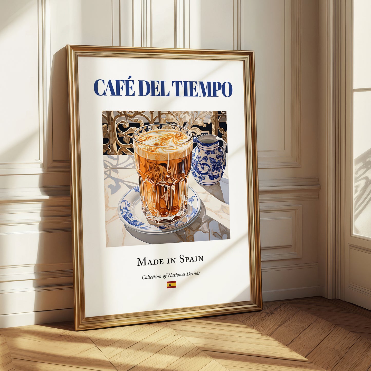Café del tiempo – Spanish Coffee, Coffeehouse Art