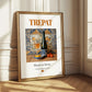 Trepat – Spanish Red Wine, Vineyard Terrace Print