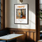 Trepat – Spanish Red Wine, Vineyard Terrace Print, clean layout with no caption