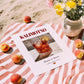 Kalimotxo – Spanish Cocktail Drink, Speakeasy Illustration, unframed on coastal sand