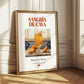 Sangría de Cava – Spanish Cocktail Drink, Beach Bar Painting