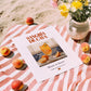 Sangría de Cava – Spanish Cocktail Drink, Beach Bar Painting, unframed on coastal sand
