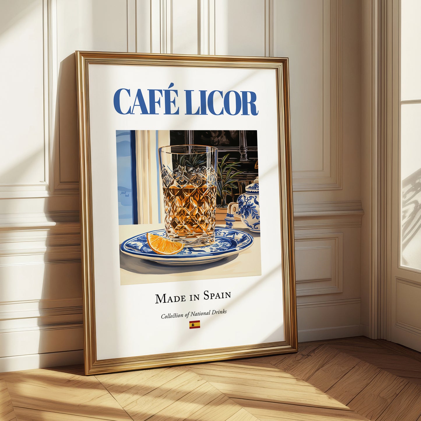Café licor – Spanish Coffee, Coffeehouse Poster