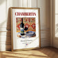 Chambertin – French Red Wine, Wine Bar Painting