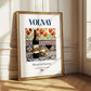 Volnay – French Red Wine, Vineyard Terrace Poster