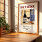 Haut-Médoc – French Red Wine, Enoteca Painting, no-text version framed in wood