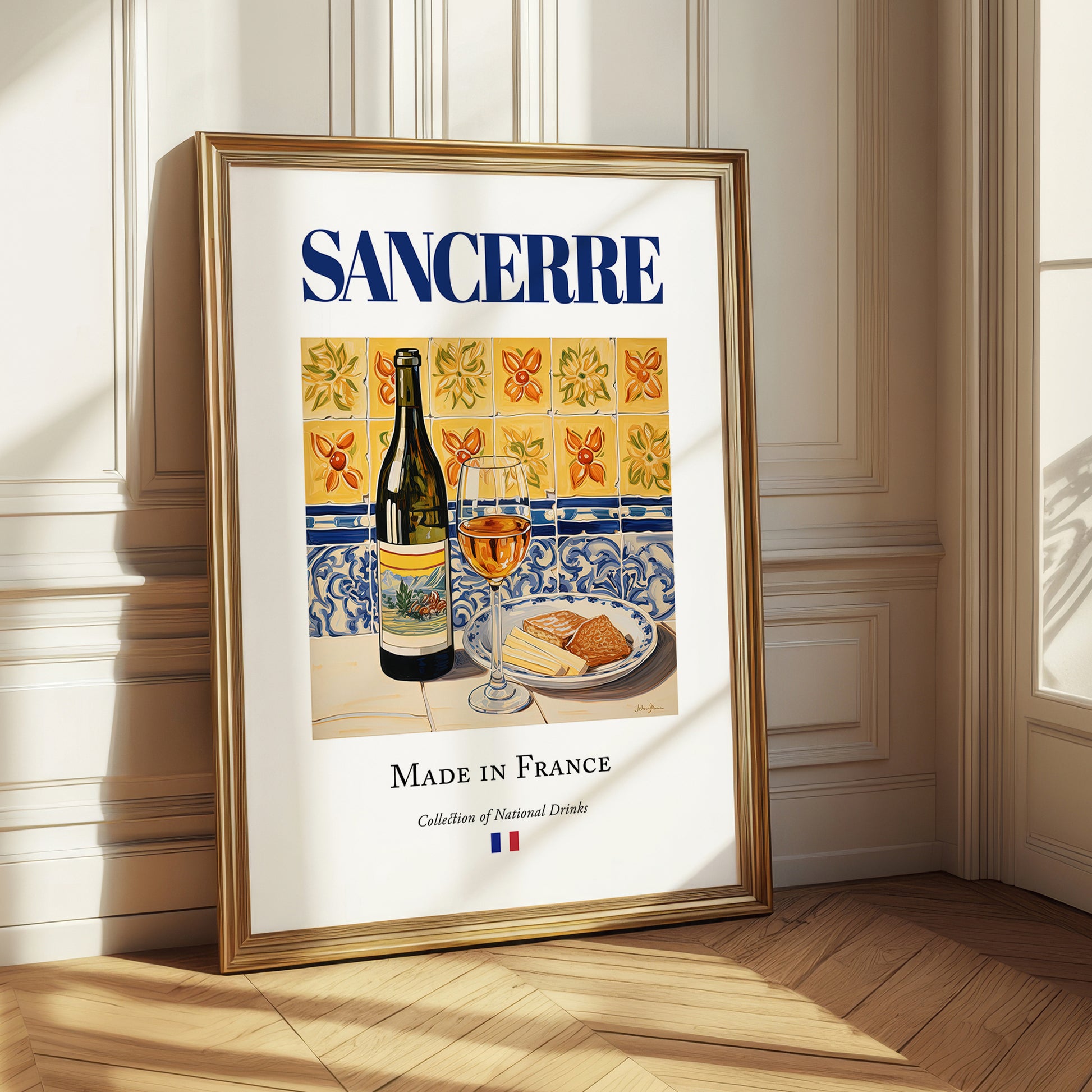 Sancerre – French White Wine, Wine Bar Still Life