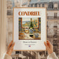 Condrieu – French White Wine, Enoteca Print, styled in a charming Paris street view