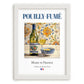 Pouilly-Fumé – French White Wine, Tasting Room Still Life, placed in minimal white frame