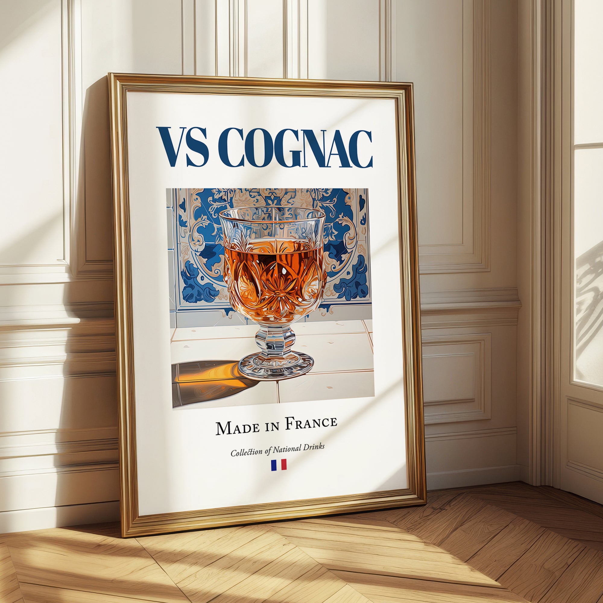 VS Cognac – French Spirit Drink, Hotel Lobby Poster