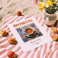 Ristretto – Italian Coffee, Street Café Illustration, unframed on coastal sand