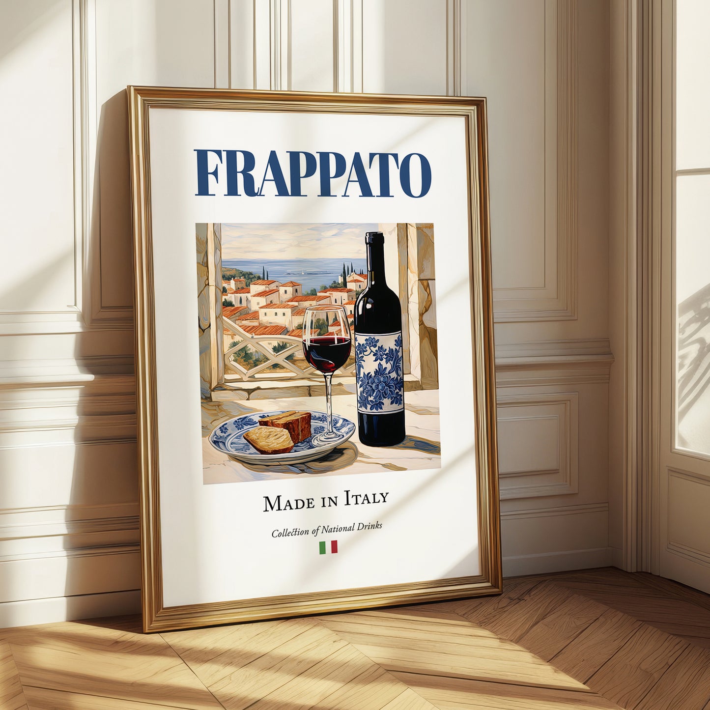 Frappato – Italian Red Wine, Wine Bar Poster