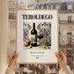 Teroldego – Italian Red Wine, Enoteca Still Life, styled in a charming Paris street view