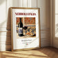 Nebbiolo d’Alba – Italian Red Wine, Bodega Poster