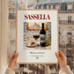 Sassella – Italian Red Wine, Vinoteca Still Life, styled in a charming Paris street view