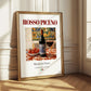 Rosso Piceno – Italian Red Wine, Vineyard Terrace Print