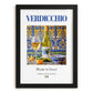 Verdicchio – Italian White Wine, Wine Bar Art, in sleek black frame