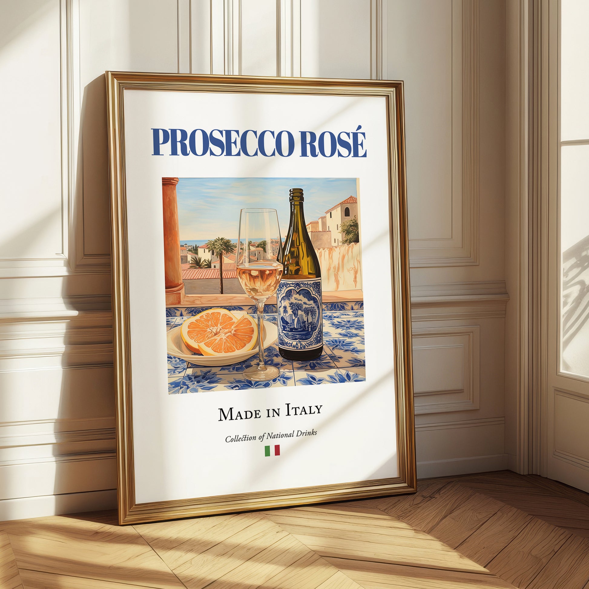 Prosecco rosé – Italian Rose Wine, Vinoteca Print