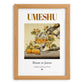 Umeshu – Japanese Beverage Drink, Cocktail Lounge Wall Art, set in oak frame