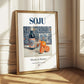 Soju – Korean Spirit Drink, Beach Bar Poster